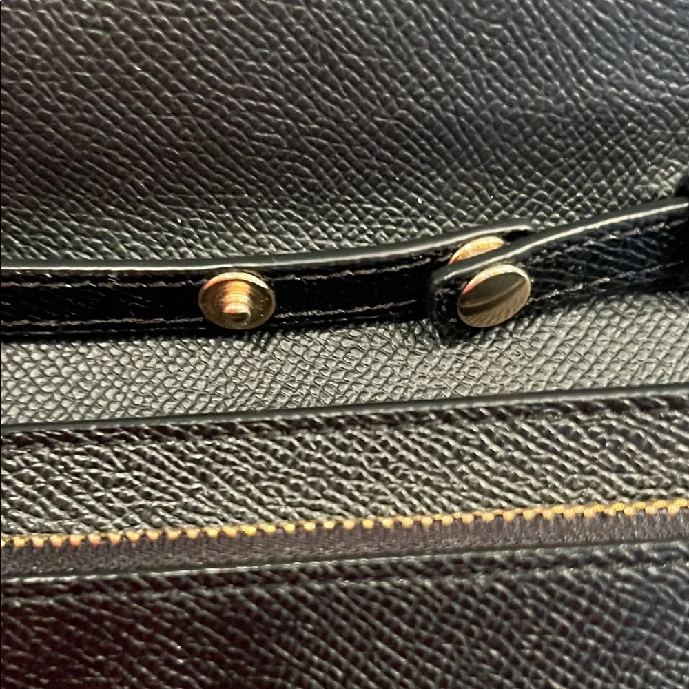 Coach Black Studded Crossbody Bag